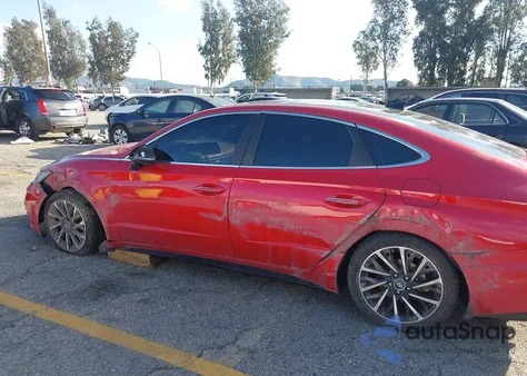 2021 Hyundai Sonata Limited z USA, uszkodzony, nr VIN 5NPEH4J24MH083267